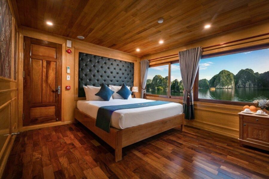 2-Day Lan Ha Bay & Cat Ba Cruise w/ Kayaking, Biking & More - Kayaking at Cua Van and swimming from the boat