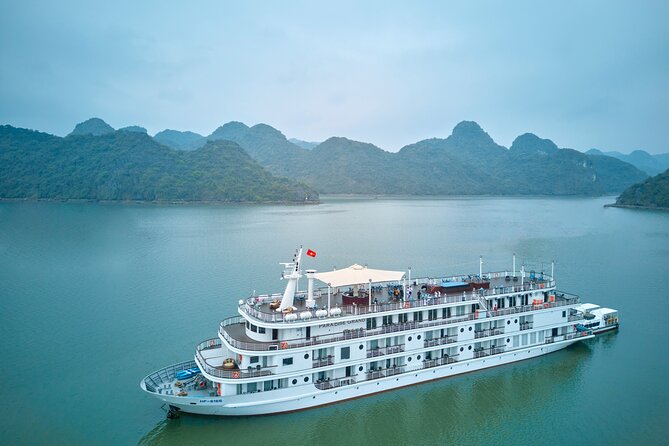 2-Day on 5-star Cruise, Lan Ha Bay | Kayak, Cycling, Live Music - Afternoon tea, the Piano Lounge, and sunset