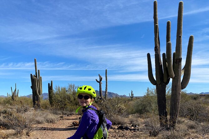2 Hour Sonoran Desert Private Guided Mountain Bike Tour - The Gear, Water, And Small Comforts