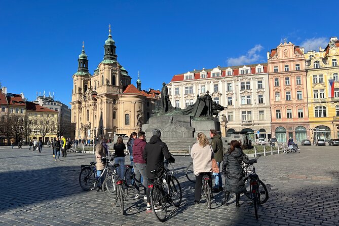 3-hour Complete Prague Bike Tour - Museum Kampa and David Černý’s surprising babies