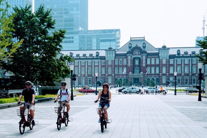 3h Tokyo E-Bike Tour: Hidden Gems, and Local Life with guide - Ginza lanes and the Tsukiji food quarter