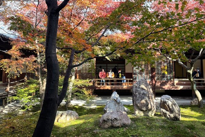4.5-Hour Kyoto Bike Tour with Lunch and UNESCO Zen Temples - The Kamogawa River and Heian Shrine