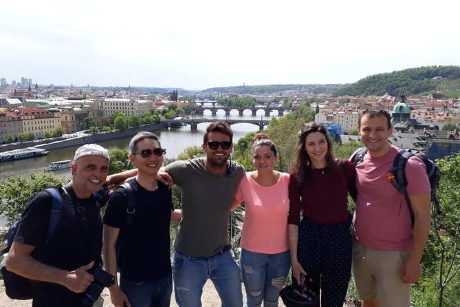 7 BEST VIEWS - PRAGUE eBIKE TOUR - Petrin Park and the city from above