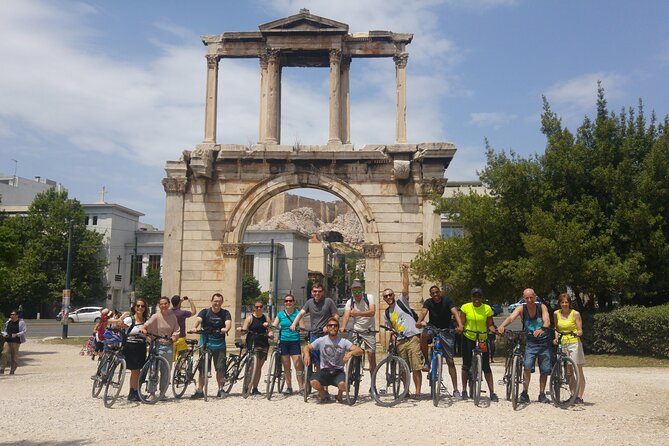 Acropolis & Parthenon Tour and Athens Highlights Bike tour - The return through Plaka and the Ancient Agora area