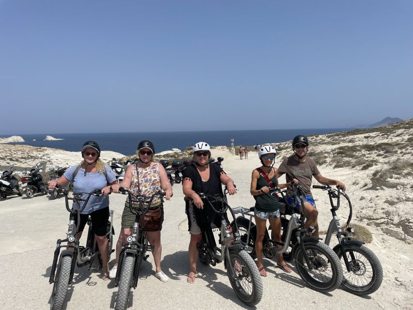 Adamas: Milos Highlights Tour on an Electric Bike - The guides make the difference
