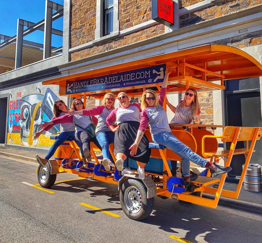 Adelaide: HandleBar Bike Tour with Pub Stops & Dinner Option - Your playlist sets the tone