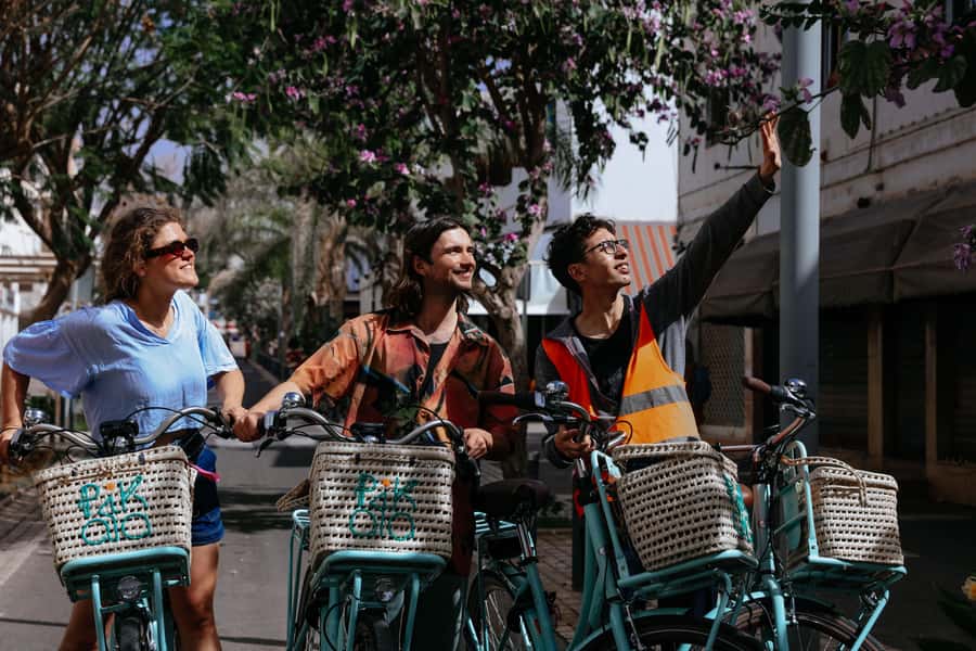 Agadir: Unleash Your Adventure with Electric Bicycles! - Souk El Had, fruit, and a taste of local shopping