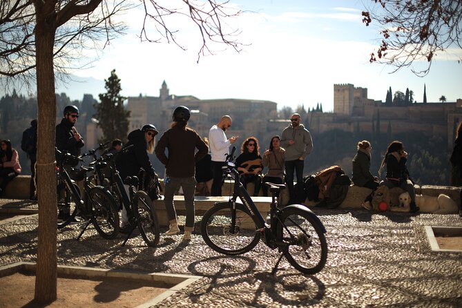 Albaicin & Sacramonte Electric Bike Tour in Granada - Starting at Plaza Nueva and entering old Granada