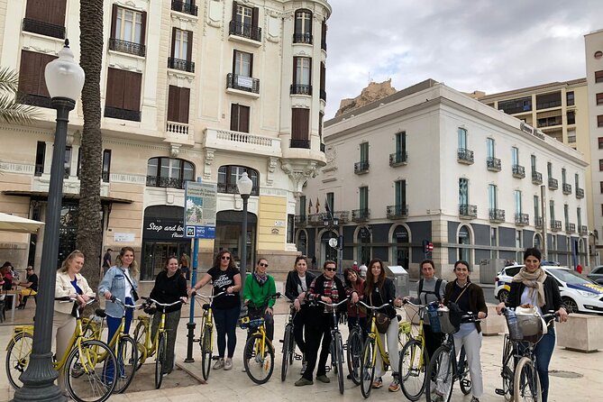 Alicante City & Beach Bike Tour - Squares, ficus trees, and the growing city