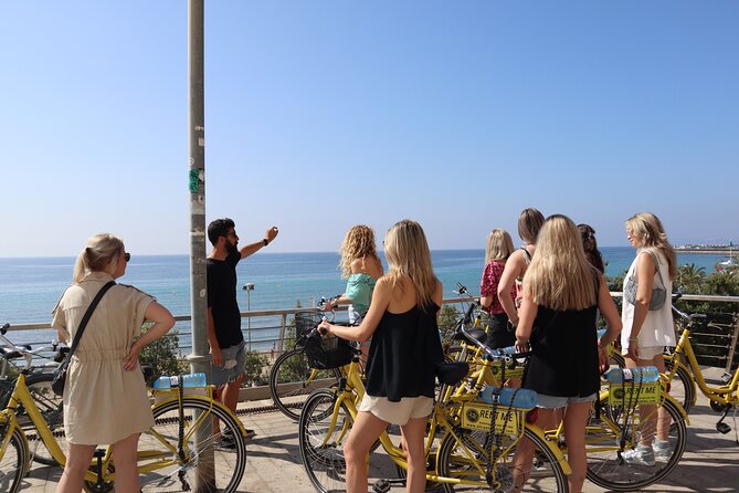 Alicante City & Beach Bike Tour - Along the marina and across the Volvo Ocean Race platform