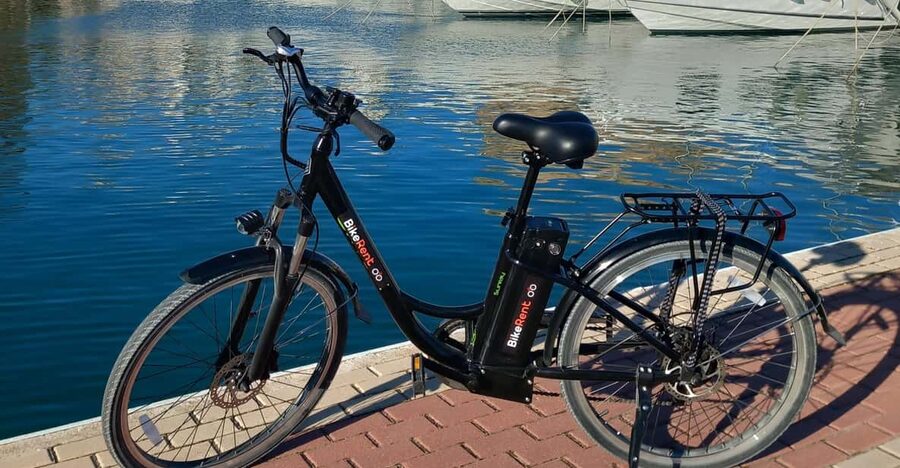 Alicante City Tour on E-Bike - Reaching the port and Mediterranean waterfront