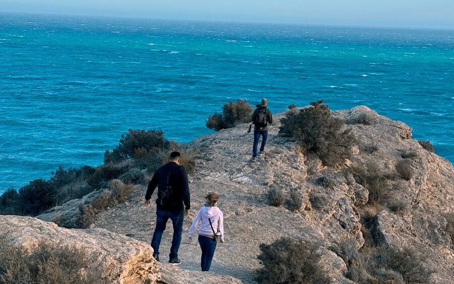 Alicante: Coastline E-Bike and Hiking Tour - Coves and the first coastal views