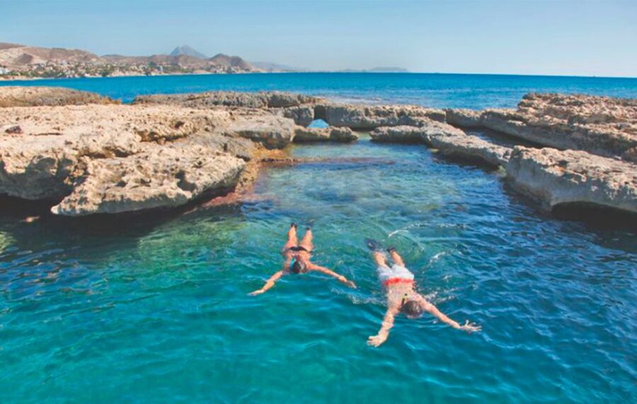 Alicante : E-Bike Coast Tour, Roman Fish Farm and Snorkeling - The Roman fish farm at Albufereta