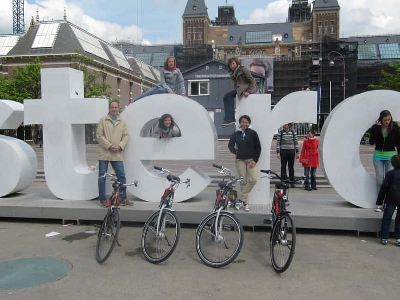 Amsterdam:: Bike Rental with Free Self-Guided Tour - Picking up your bike beside Amsterdam’s cruise terminal