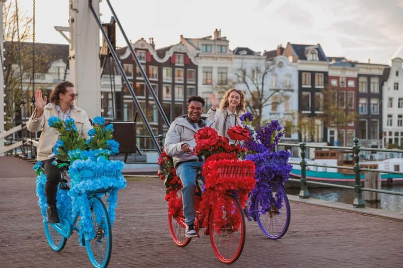Amsterdam: City Centre, Guided Bike Tour on Flower Bikes - Key points before you book
