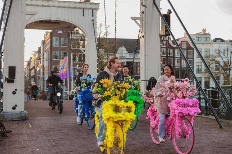 Amsterdam: City Centre, Guided Bike Tour on Flower Bikes - Starting near Central Station