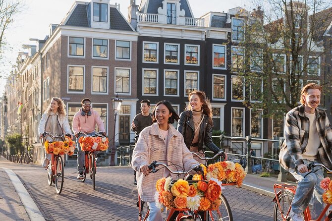 Amsterdam City Top Highlights Guided Bike Tour - Leidseplein and the city after dark