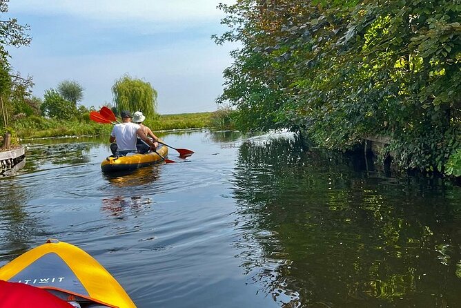 Amsterdam Countryside Bike and Kayak Tour - How difficult is the bike and kayak combination?