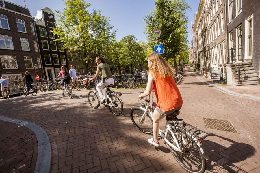 Amsterdam: Hidden Gems & Highlights Guided Bike Tour - Vondelpark is the tour’s easiest ride
