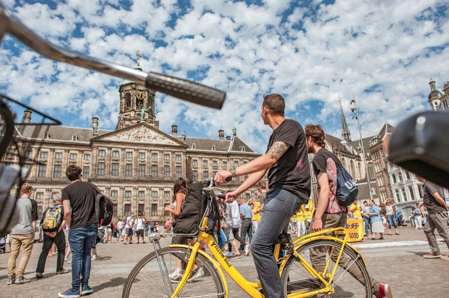 Amsterdam: Relaxed City Highlights Guided Bike Tour - Leidseplein, where Amsterdam changes character