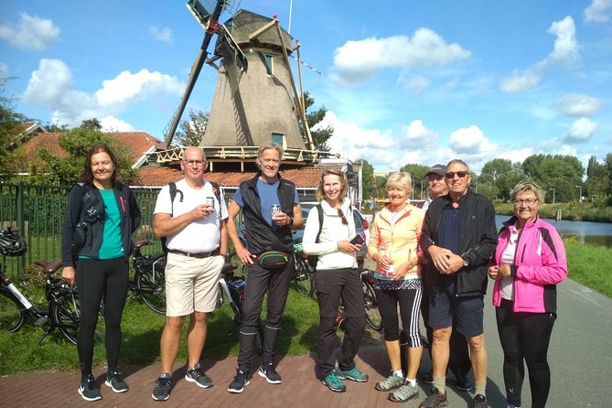 Amsterdam's Countryside Half-Day Bike Tour in Small Group - Krijtmolen d’Admiraal and the final windmill view