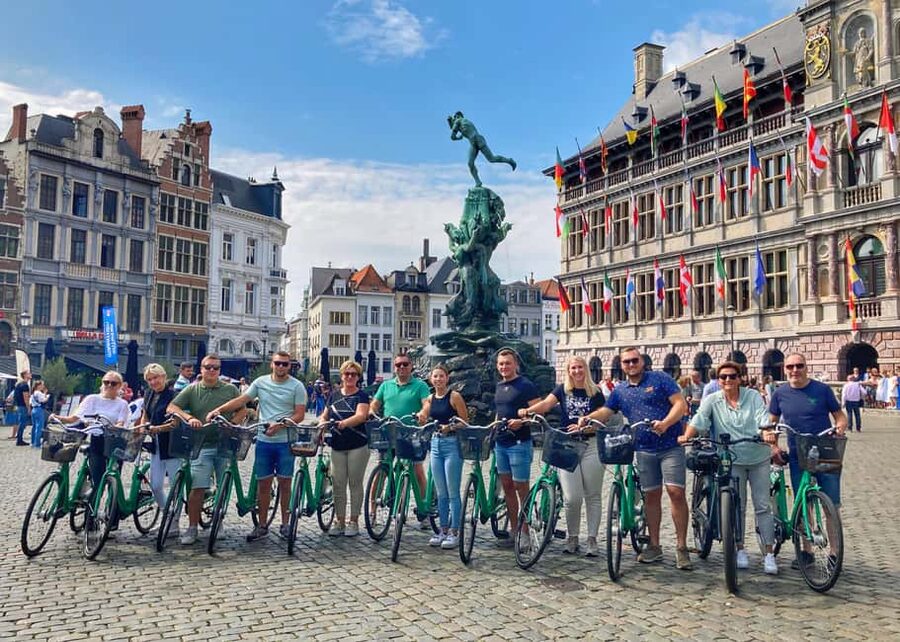 Antwerp Bike Tours: The Highlights & Beyond - The Cathedral of Our Lady and Antwerp’s old center
