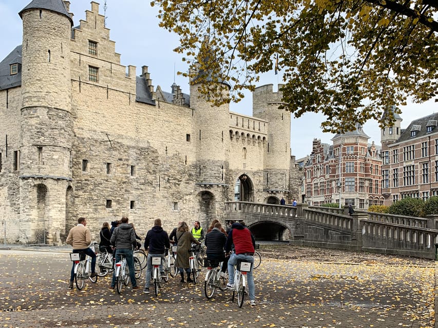 Antwerp: City Highlights Guided Bike Tour - The historic center, cathedral, and city hall