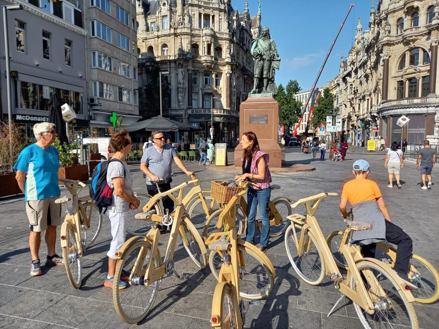 Antwerp: The Big 5 City Highlights by Wooden Bike - Central Station and the city’s big five