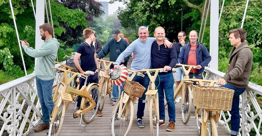 Antwerp: The Big 5 City Highlights by Wooden Bike - Starting in the Schipperskwartier and Eilandje