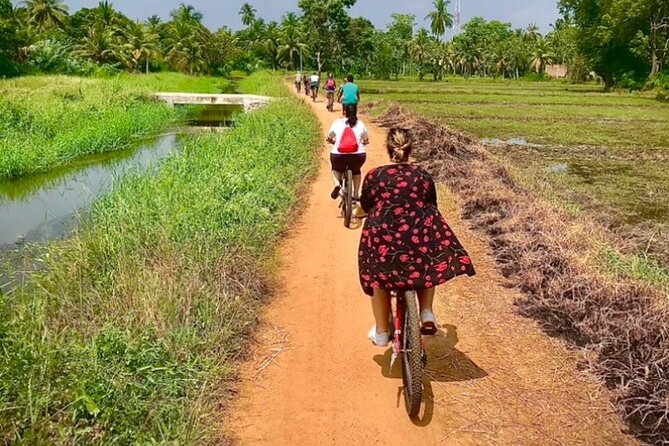 Anuradhapura Heritage Mountain bike / bicycle Tour - The Moonstone and the details beneath your feet