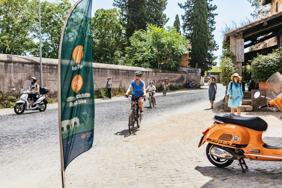 Appia Antica & Aqueducts e-Bike Tour - Official Provider - Aqueducts Park and Rome’s engineering scale