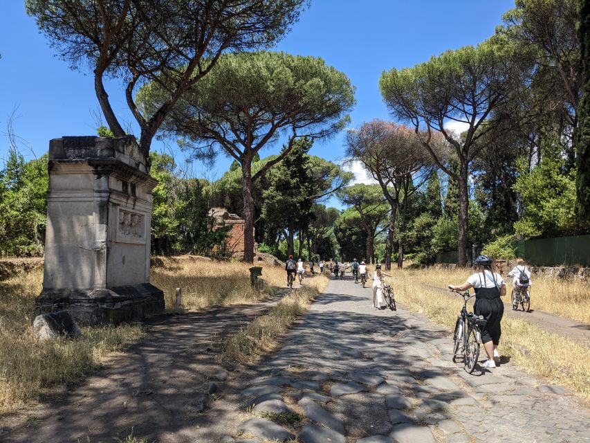 Appia Antica & Aqueducts e-Bike Tour - Official Provider - Caffarella Valley and the ride back