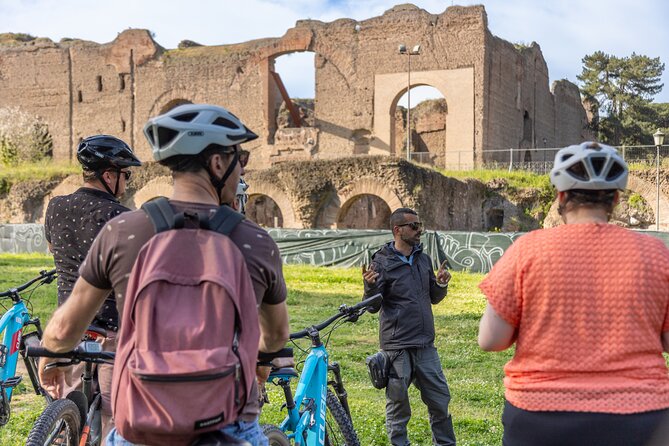 Appian Way & Aqueducts small group e-bike tour(catacombs & food) - Aqueducts at Parco degli Acquedotti
