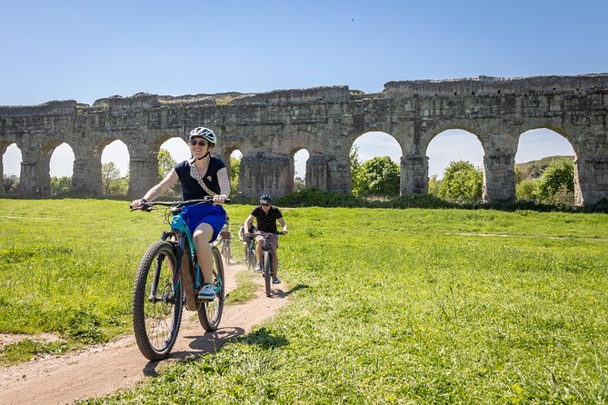 Appian Way & Aqueducts small group e-bike tour(catacombs & food) - Villa di Massenzio and the imperial edge of Rome