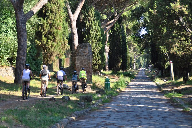 Appian Way, Catacombs and Aqueducts Park Tour with Top E-Bike - What the six-hour route adds at Villa dei Quintili