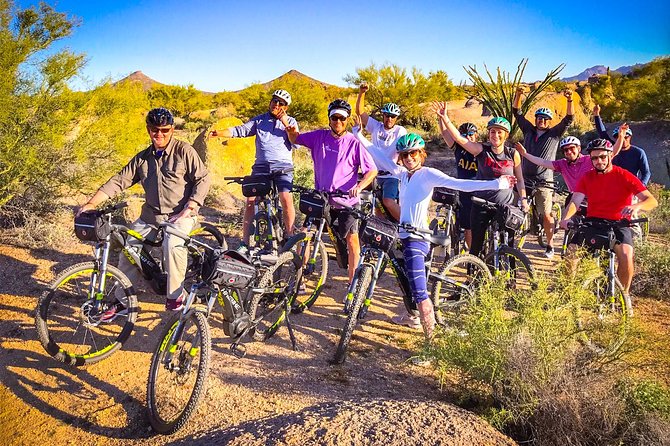 Arizona Desert Guided E-Bike Adventure - Black Mountain, Elephant Mountain, and the North Phoenix views