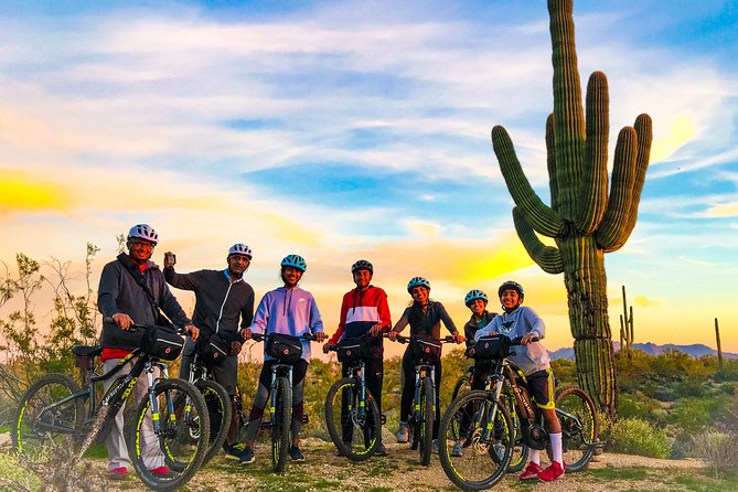 Arizona Desert Guided E-Bike Adventure - McDowell Sonoran Preserve and the changing trail difficulty