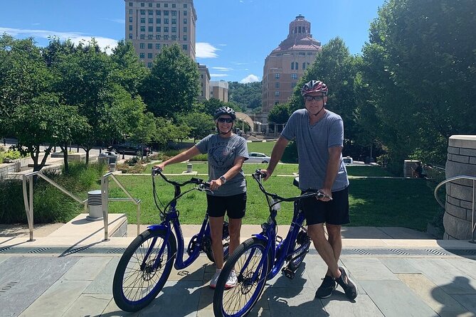 Asheville Historic Downtown Guided Electric Bike Tour with Scenic Views - The Omni Grove Park Inn, a 25-minute stop