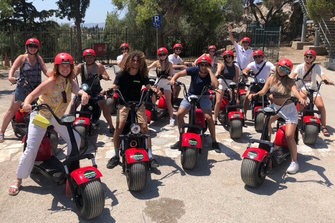 Athens Acropolis Official E-Scooter Guided Tour Fat E-Bike - Pnyx and the National Observatory