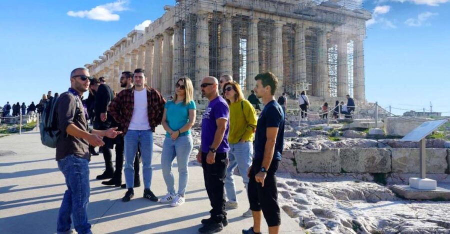 Athens: Acropolis & Parthenon Tour+ E-Bike Tour Option - Starting near the Acropolis Metro Station