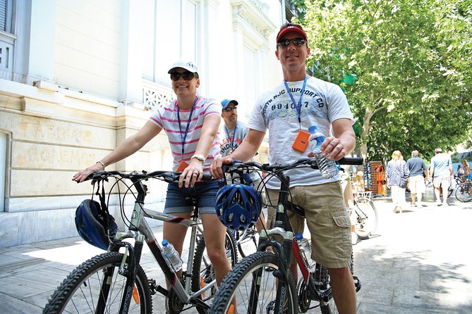 Athens Bike Tour - The Presidential Mansion and its guards