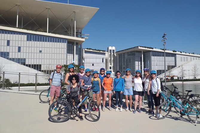 Athens City and Sea bike tour - Battleship Averof, the marina, and the Saronic Gulf