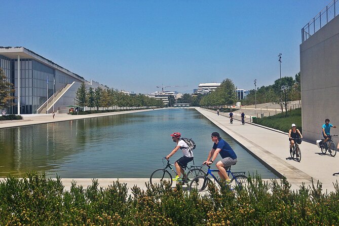 Athens City and Sea bike tour - The ride back through Keramikos and the city