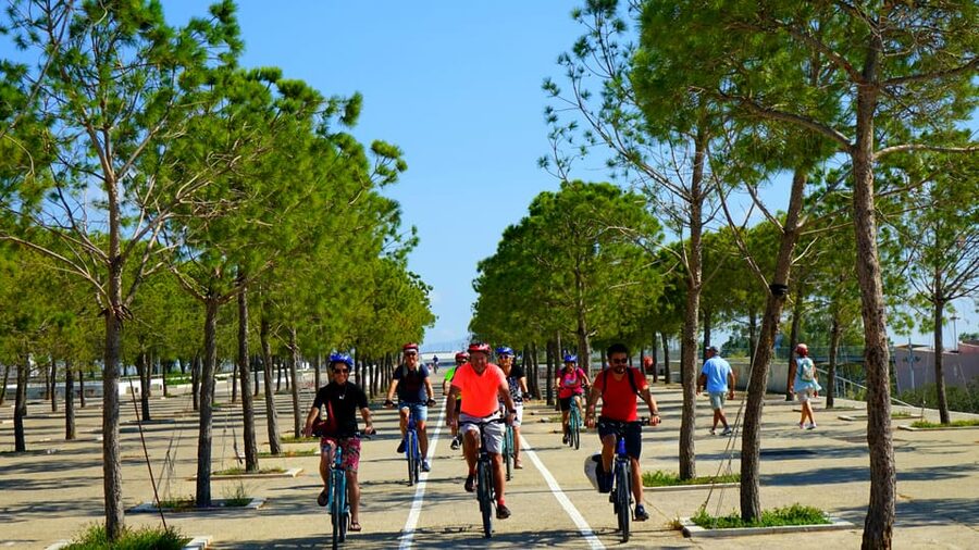 Athens: City & Sea Bike Tour - Kalamaki Beach and your half-time break