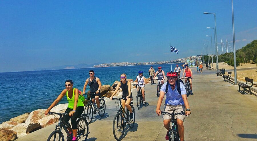 Athens: City & Sea Bike Tour - The pastry stop that finishes the ride