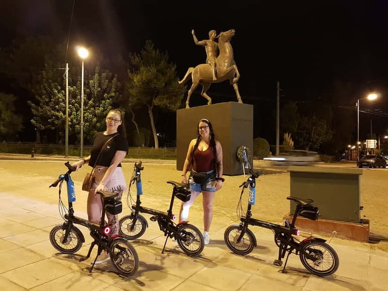 Athens: Discover the City Electric Bike Night Tour - Anafiotika and Plaka by electric bike