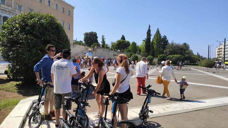 Athens: Discover the City Electric Bike Tour - Starting near Athens Market