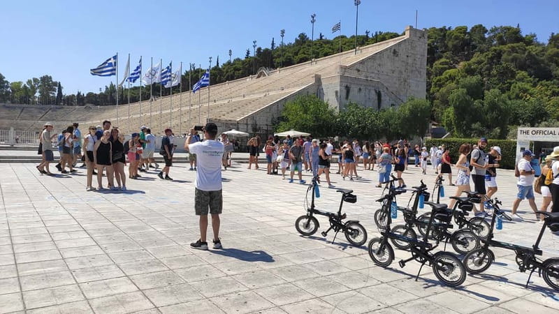 Athens: Discover the City Electric Bike Tour - Olympian Zeus, the Acropolis, and Areopagus Hill