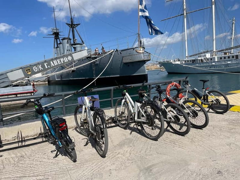 Athens: Electric Bike Seaside Tour with Guide - Stavros Niarchos: modern Athens in one stop