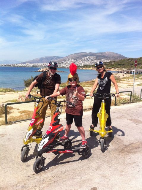 Athens Riviera Trikke Bike Tour & Vouliagmeni Lake - The guide makes the difference
